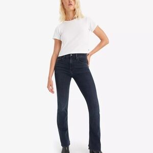 Levi's Women's 725 High Rise Bootcut Slit Jeans